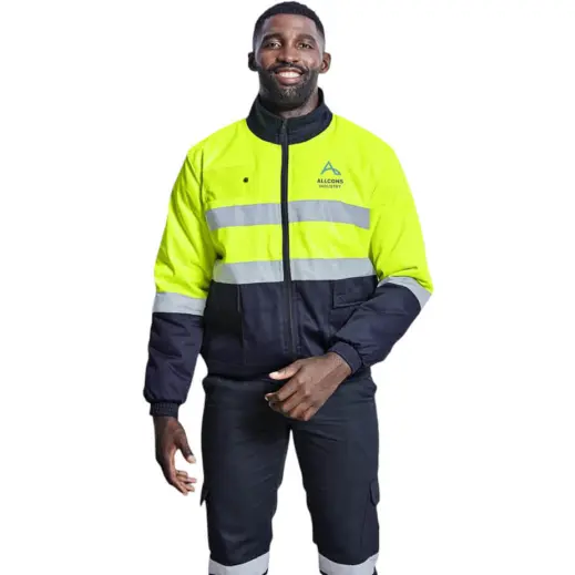 Foundation Hi-Viz Padded Main Yellow